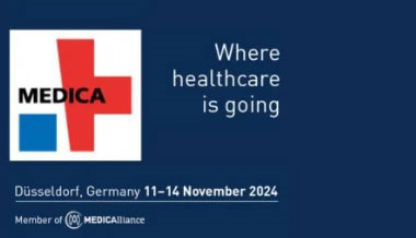 2024 Medica Dusseldorf Allemagne, 11-14 novembre.