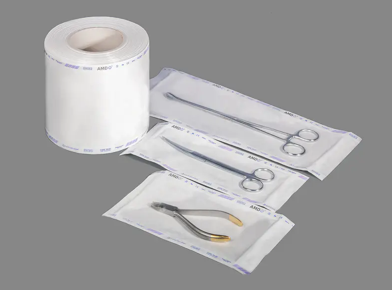 La pochette en rouleau plat Tyvek offre un moyen d'améliorer l'efficacité de la stérilisation
